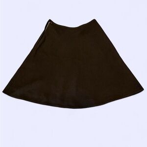 Petite Sophisticate Classic Black Midi Skirt